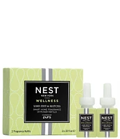 NEST New York x Pura Lime Zest & Matcha Refill Duo Smart Home Fragrance Diffuser- Smart Vials