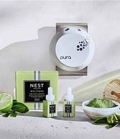 NEST New York x Pura Lime Zest & Matcha Refill Duo Smart Home Fragrance Diffuser- Smart Vials