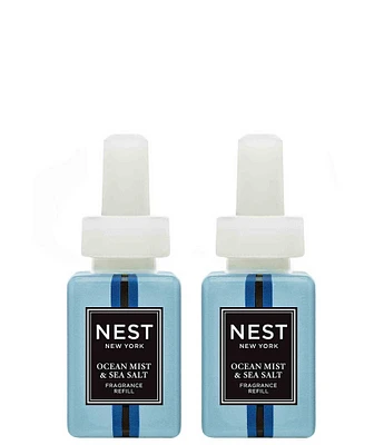 NEST New York x Pura Ocean Mist & Sea Salt Refill Duo Smart Home Fragrance Diffuser- Smart Vials