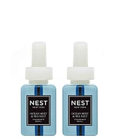 NEST New York x Pura Ocean Mist & Sea Salt Refill Duo Smart Home Fragrance Diffuser- Smart Vials