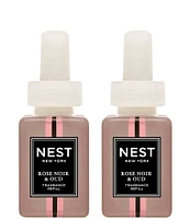 NEST New York Rose Noir & Oud Refill Duo for NEST x Pura Smart Home Fragrance Diffuser - Smart Vials