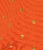 Never Fully Dressed Tilly Plisse Gold Fleck Print One Shoulder Neck Short Sleeve Maxi Dress