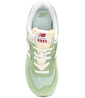 New Balance Men's Suede Mesh Lace-Up 574 Sneakers