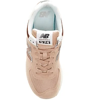 New Balance Women's 574 Lifestyle Suede Retro Sneakers