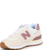 New Balance Women's 574 v2 Suede Color Block Retro Lifestyle Sneakers