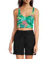 Next by Athena Good Karma Convertible 7#double; Swim Boardshort