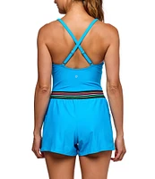 Next by Athena Good Karma V-Neck Sleeveless One Piece Romper