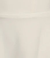Next Up Sweetheart Neck Cap Sleeve Twist Double Ruffle Hem Dress