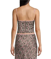 NIA Pauline Corset Sweetheart Sleeveless Coordinating Top