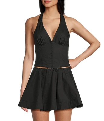 NIA Rae Corset Coordinating Sleeveless Tank Top