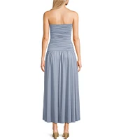 NIA Santal Strapless Maxi Dress