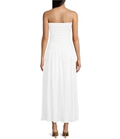 NIA Santal Strapless Maxi Dress