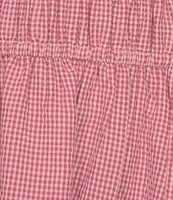 NIA Thomas Pick-A-Boo Gingham Maxi Dress