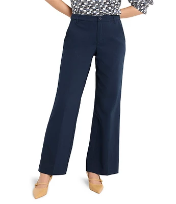 NIC + ZOE 31 Seasonless Cotton Blend Wide Leg Trouser