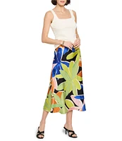 NIC + ZOE Bubble Knit Square Neck Sleeveless Tank
