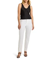 NIC + ZOE Copley Bi-Stretch Slim Straight Ankle Pant