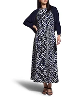 NIC + ZOE Cotton Cashmere Blend Open Front Long Sleeve Shrug Cardigan