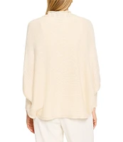 NIC + ZOE Cozy Crush Knit Open Front Long Dolman Sleeve Cardigan