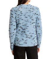 NIC + ZOE Cozy Knit Crew Neck Long Sleeve Sweater