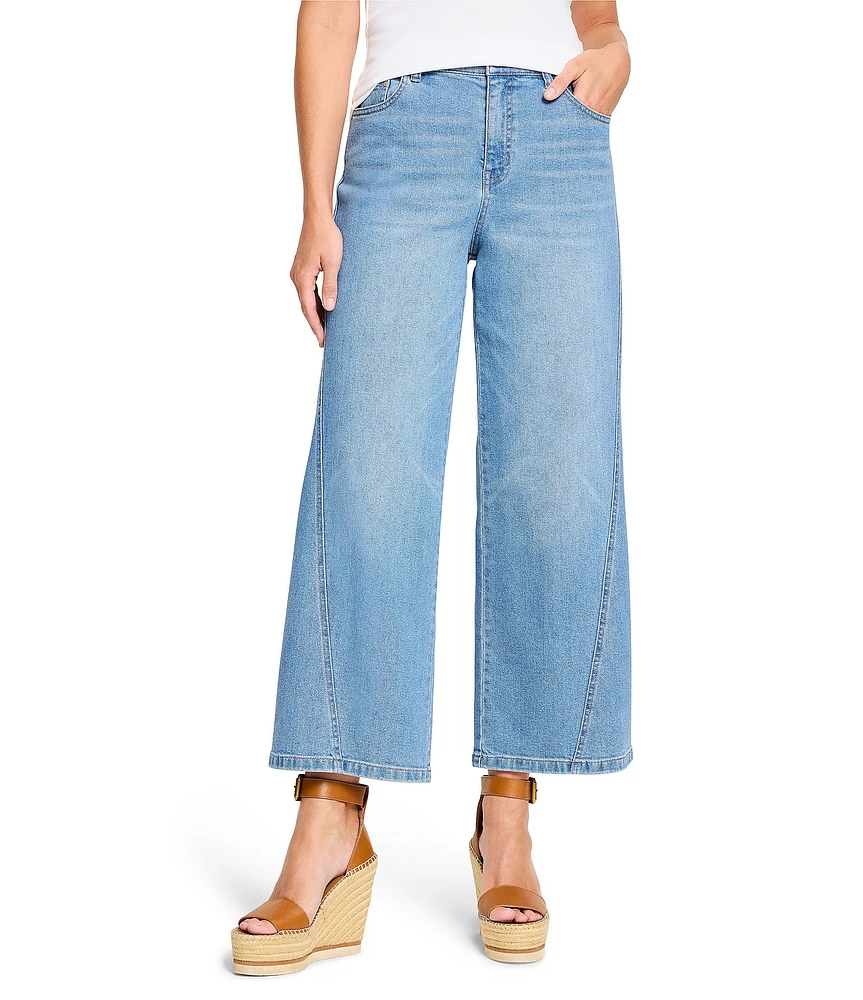 NIC + ZOE Denim Forward Seam Weekend Wide Leg Jeans
