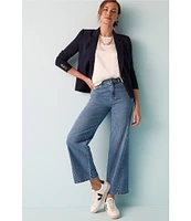 NIC + ZOE Denim Forward Seam Weekend Wide Leg Jeans