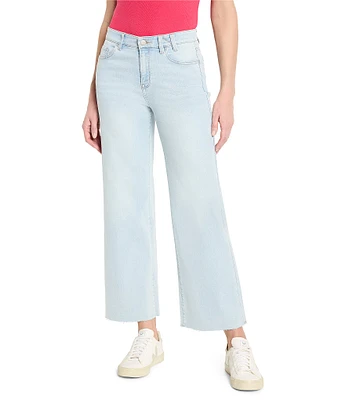 NIC + ZOE Denim Weekend Wide Leg Ankle Jeans