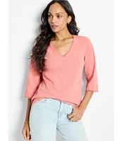 NIC + ZOE Denim Weekend Wide Leg Ankle Jeans