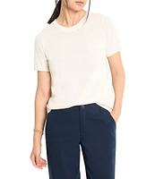 NIC + ZOE Easy Knit Scoop Neck Short Sleeve Tee