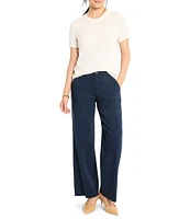 NIC + ZOE Easy Knit Scoop Neck Short Sleeve Tee