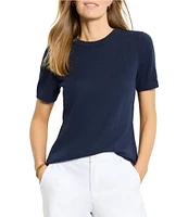 NIC + ZOE Easy Knit Scoop Neck Short Sleeve Tee