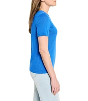 NIC + ZOE Easy Knit Scoop Neck Short Sleeve Tee