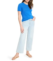 NIC + ZOE Easy Knit Scoop Neck Short Sleeve Tee
