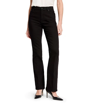 NIC + ZOE High Rise Boot Cut Patch Pocket Jeans