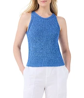 NIC + ZOE Jersey Knit Round Neck Sleeveless Coordinating Tank