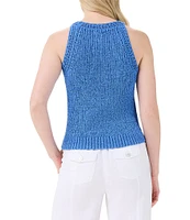 NIC + ZOE Jersey Knit Round Neck Sleeveless Coordinating Tank