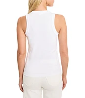 NIC + ZOE Knit V-Neck Sleeveless Tank