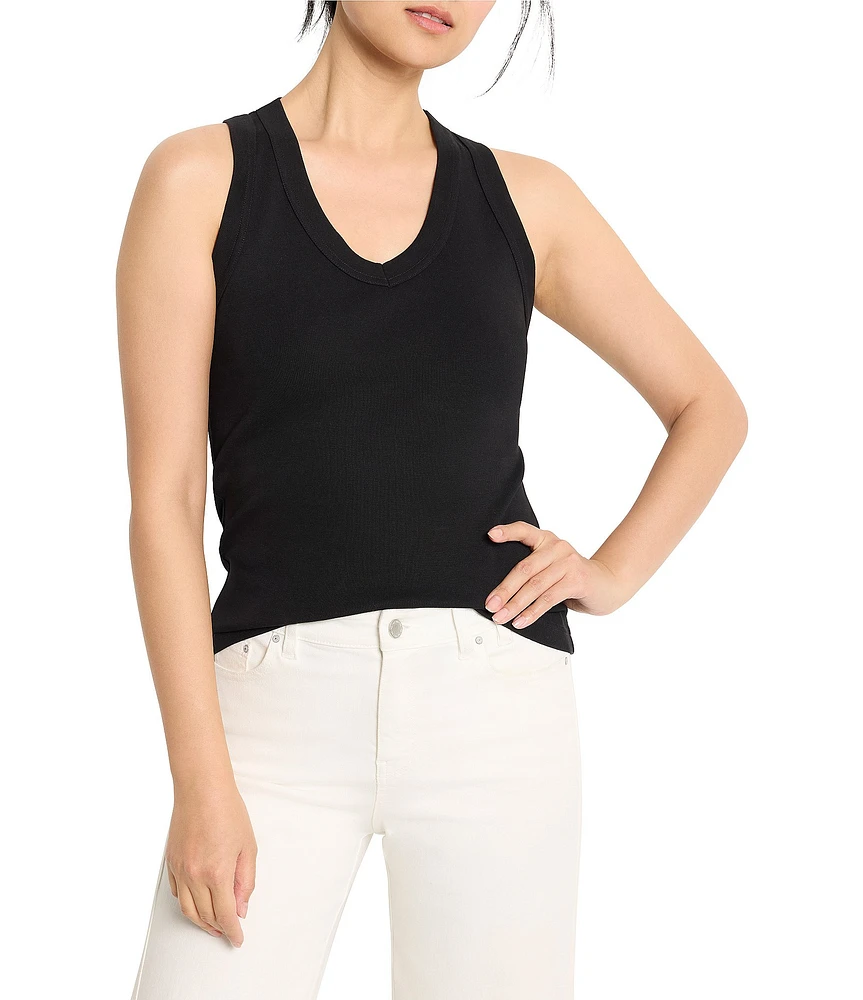 NIC + ZOE Knit V-Neck Sleeveless Tank