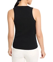 NIC + ZOE Knit V-Neck Sleeveless Tank