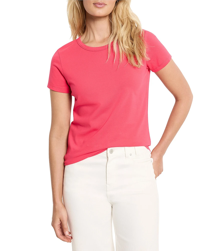 NIC + ZOE Perfect Knit Crew Neck Short Sleeve T-Shirt
