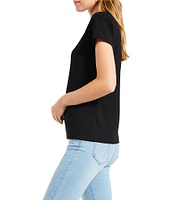 NIC + ZOE Perfect Knit Crew Neck Short Sleeve T-Shirt