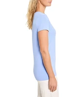 NIC + ZOE Perfect Knit Crew Neck Short Sleeve T-Shirt