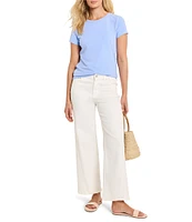 NIC + ZOE Perfect Knit Crew Neck Short Sleeve T-Shirt
