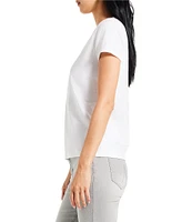 NIC + ZOE Perfect Knit Crew Neck Short Sleeve T-Shirt