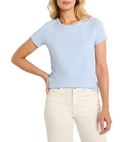 NIC + ZOE Perfect Knit Crew Neck Short Sleeve Tee