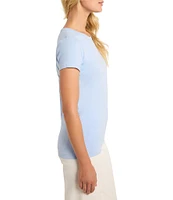 NIC + ZOE Perfect Knit Crew Neck Short Sleeve Tee