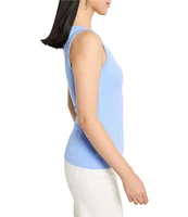 NIC + ZOE Perfect Rib Knit Scoop Neck Sleeveless Tank