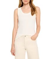 NIC + ZOE Perfect Rib Knit Scoop Neck Sleeveless Tank