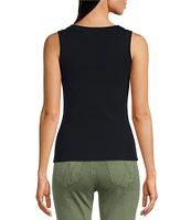 NIC + ZOE Perfect Stretch Knit Scoop Neck Sleeveless Tank