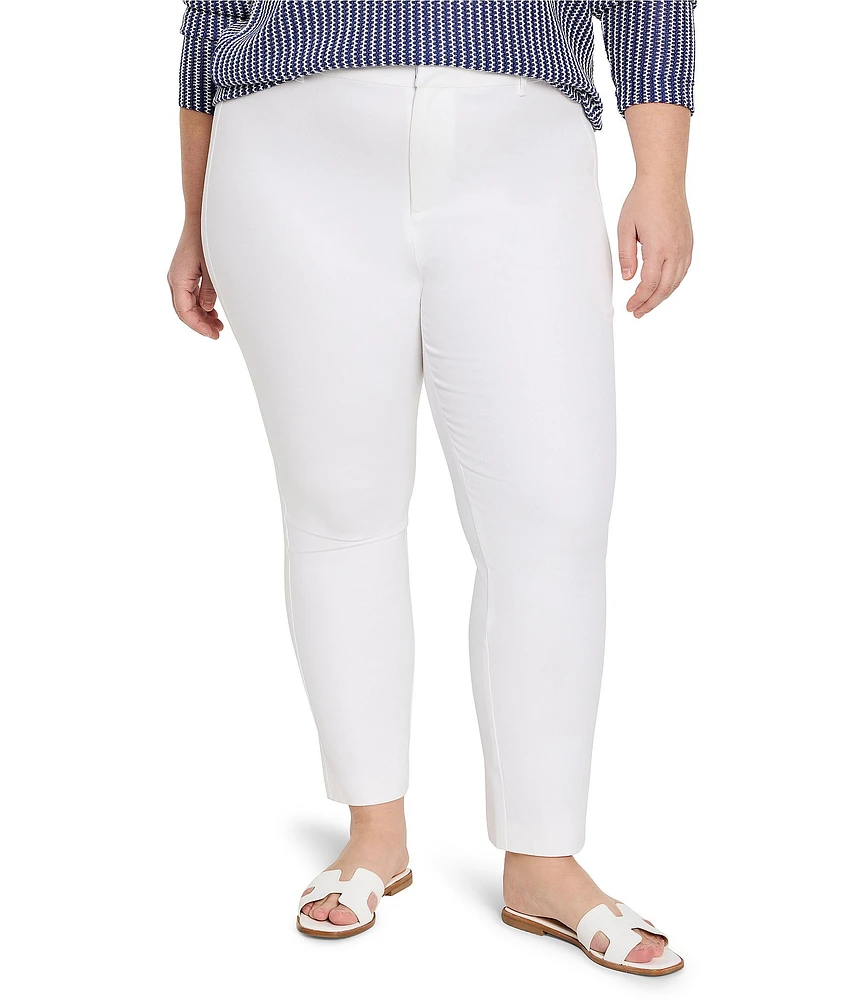 NIC + ZOE Plus Copley Bi-Stretch Slim Straight Ankle Pants