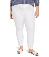 NIC + ZOE Plus Copley Bi-Stretch Slim Straight Ankle Pants